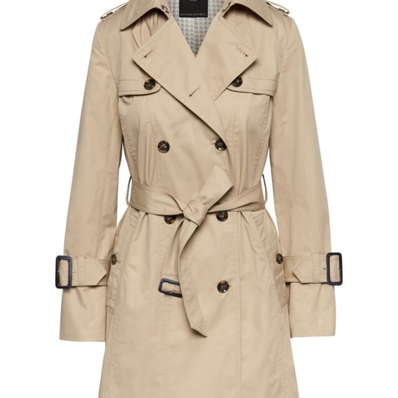 Banana Republic Jackets & Blazers - BR Water-Resistant Classic Trench Coat